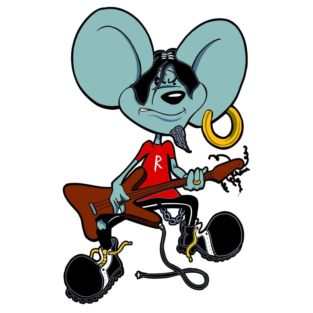 Mouse bass player