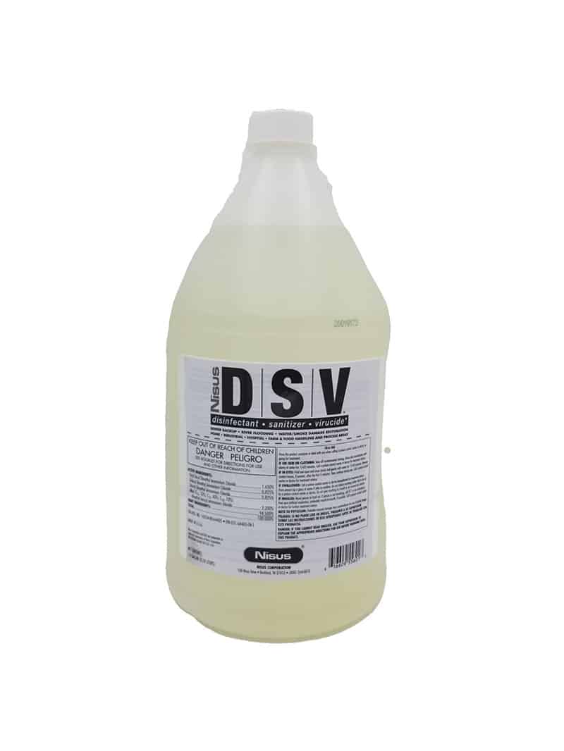Nisus DSV Disinfectant Sanitizer Virucide