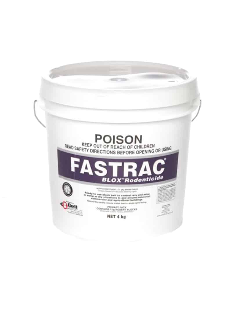 Fastrac All-Weather Blox - Rodenticide - 4lb. Pail