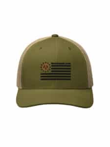 HTP - American Flag Hat - Olive