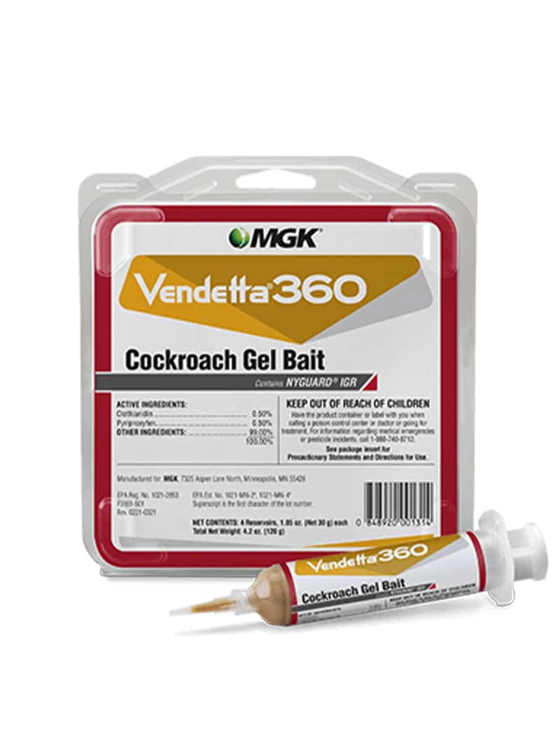 Vendetta 360 Cockroach Gel Bait - 4 Tubes