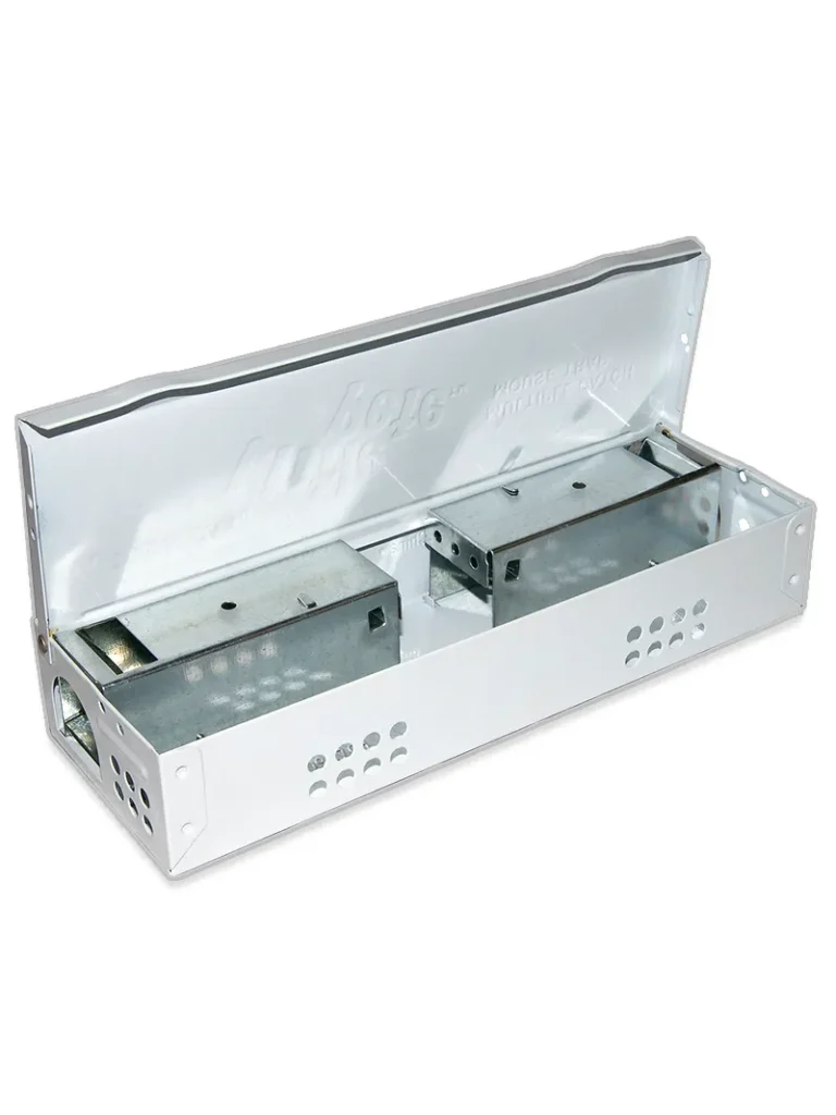 JT Eaton Little Pete Multiple Catch Mouse Trap – Solid Lid White (423WH)